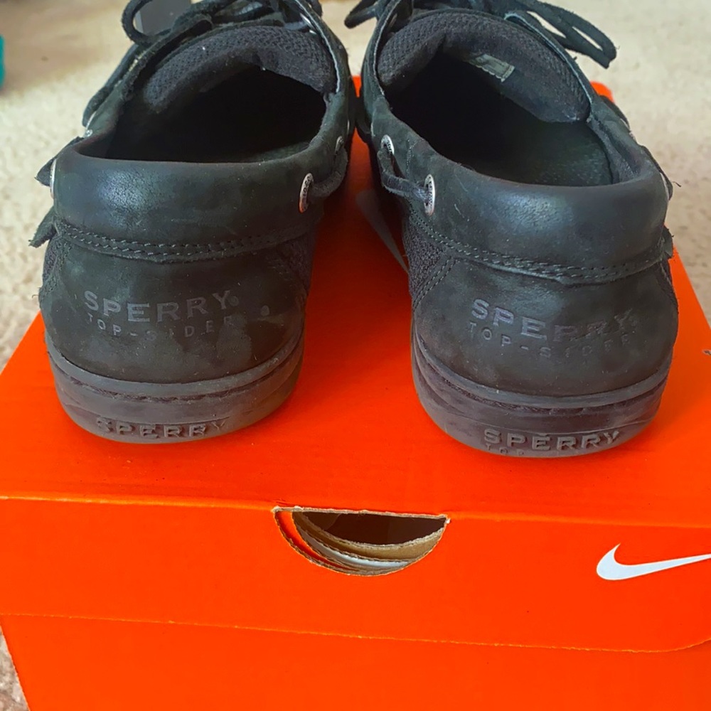 All Black Sperry’s - Picture 4 of 5